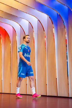 Bård Finne of the Norwegian national football team