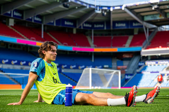 Markus Solbakken of the Norwegian national football team
