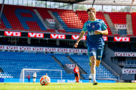 Emil Breivik of the Norwegian national football team