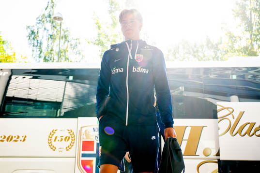 Jesper Daland of the Norwegian national football team