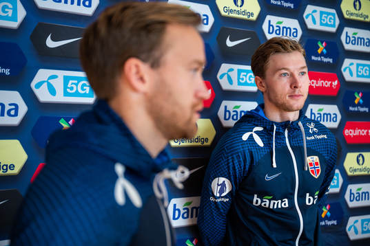 Goalkeeper Mathias Dyngeland of the Norwegian national