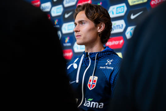 Markus Solbakken of the Norwegian national football team