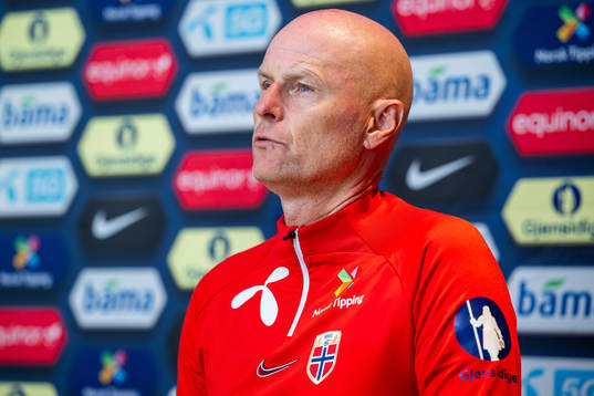 Ståle Solbakken, head coach of the Norwegian national