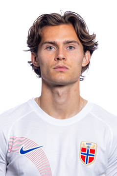 Markus Solbakken of the Norwegian national football team