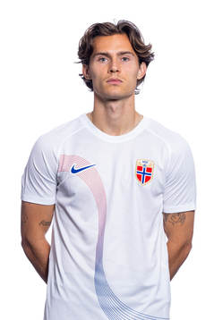 Markus Solbakken of the Norwegian national football team