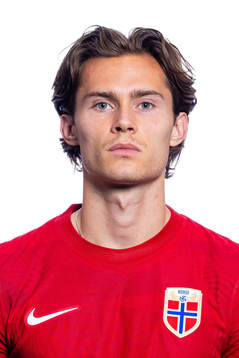 Markus Solbakken of the Norwegian national football team