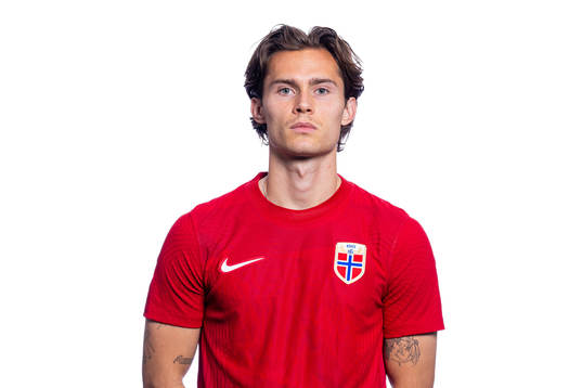 Markus Solbakken of the Norwegian national football team