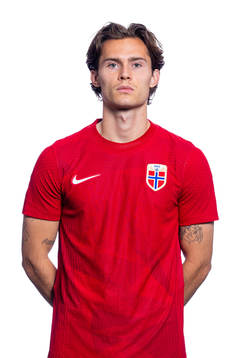 Markus Solbakken of the Norwegian national football team