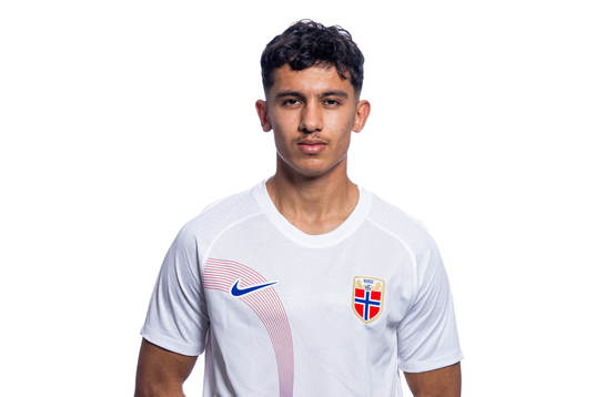 Osame Sahraoui of the Norwegian national football team