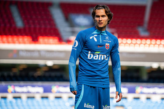 Markus Solbakken of the Norwegian national football team