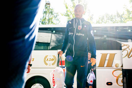 Fredrik Aursnes of the Norwegian national football team