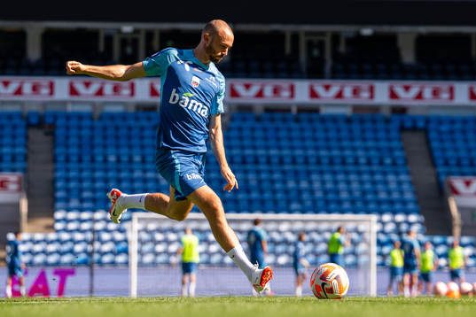 Fredrik Aursnes of the Norwegian national football team