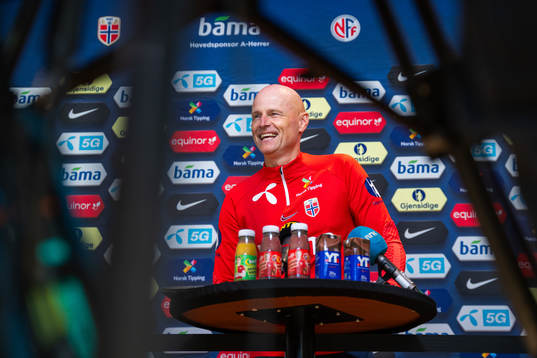 Ståle Solbakken, head coach of the Norwegian national
