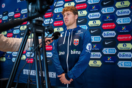 Emil Breivik of the Norwegian national football team