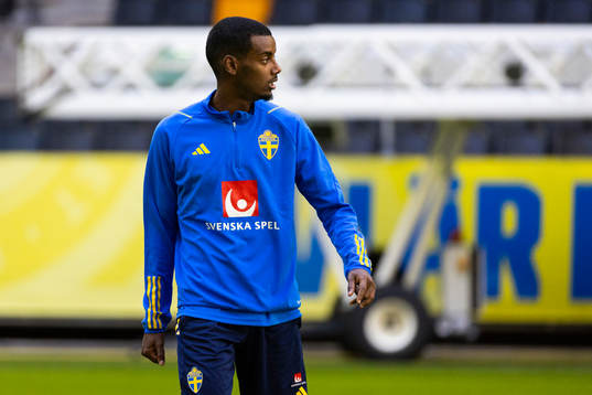 Alexander Isak of Sweden