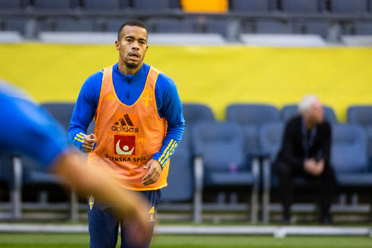 Robin Quaison of Sweden