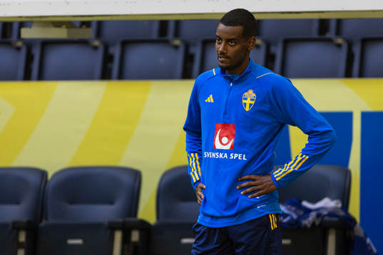 Alexander Isak of Sweden