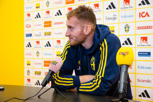 Dejan Kulusevski of Sweden