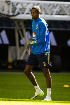 Alexander Isak of Sweden