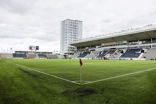 General view of Bilbörsen Arena