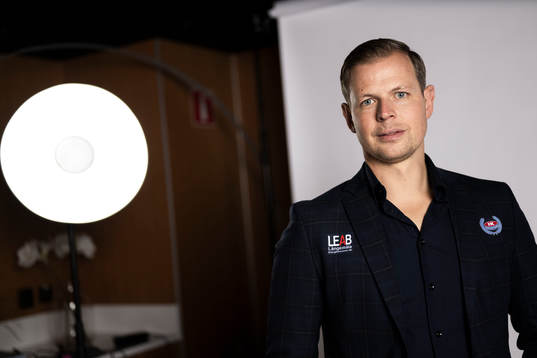 Oskarshamns tränare Martin Filander