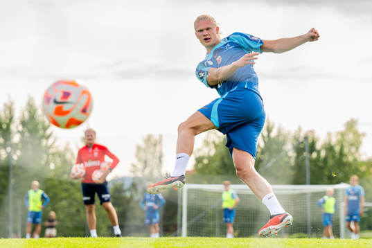 Erling Braut Haaland of the Norwegian national football team