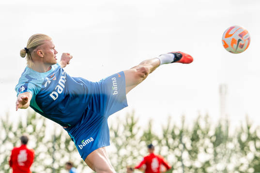 Erling Braut Haaland of the Norwegian national football team