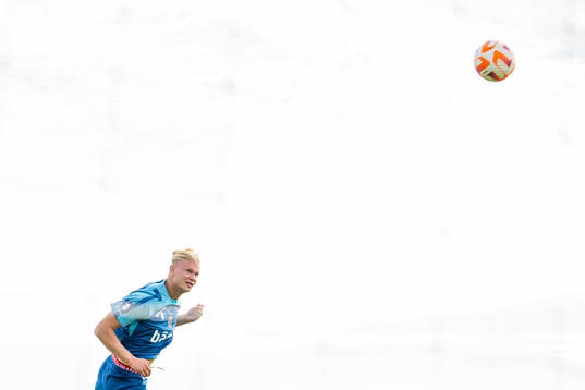 Erling Braut Haaland of the Norwegian national football team