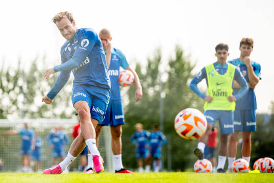 Bård Finne of the Norwegian national football team