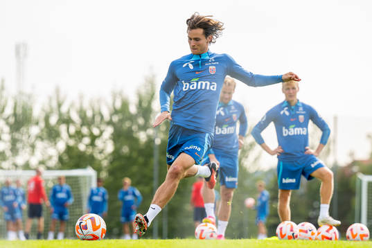 Markus Solbakken of the Norwegian national football team