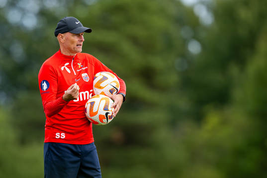 Ståle Solbakken, head coach of the Norwegian national