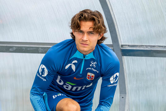 Markus Solbakken of the Norwegian national football team