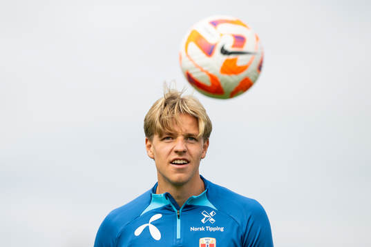Jesper Daland of the Norwegian national football team