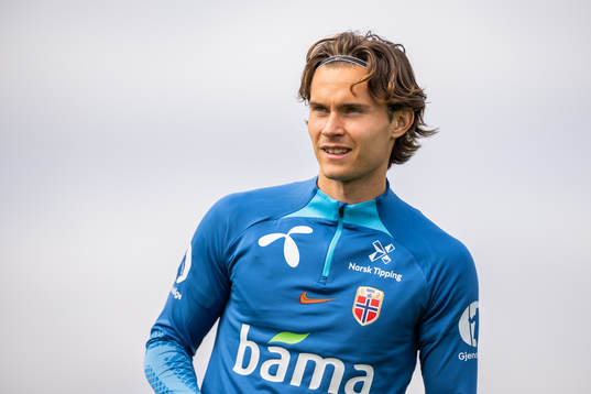 Markus Solbakken of the Norwegian national football team