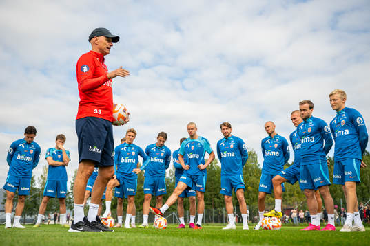 Ståle Solbakken, head coach of the Norwegian national