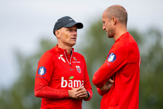 Ståle Solbakken, head coach of the Norwegian national