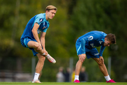 Marcus Holmgren Pedersen of the Norwegian national football