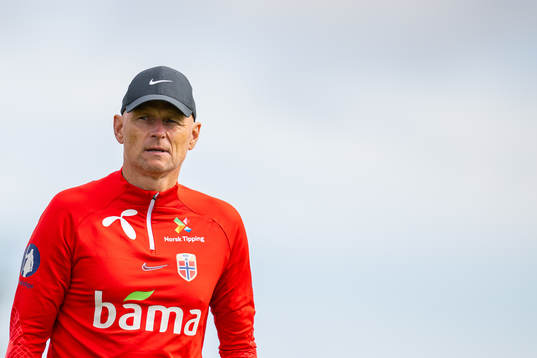 Ståle Solbakken, head coach of the Norwegian national