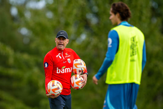 Ståle Solbakken, head coach of the Norwegian national