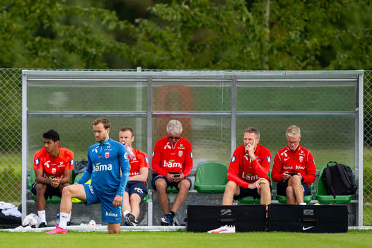 Bård Finne of the Norwegian national football team