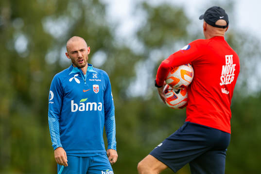 Fredrik Aursnes of the Norwegian national football team