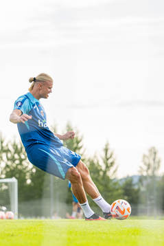 Erling Braut Haaland of the Norwegian national football team