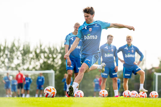 Emil Breivik of the Norwegian national football team