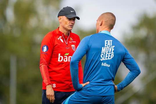 Ståle Solbakken, head coach of the Norwegian national