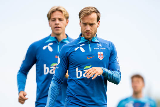 Bård Finne of the Norwegian national football team
