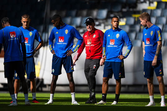 Head coach Janne Andersson of the Swedish national football