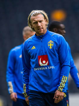 Emil Forsberg of the Swedish national football team