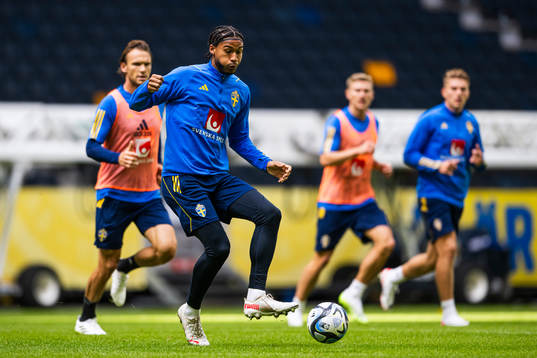 Jens Cajuste of the Swedish national football team