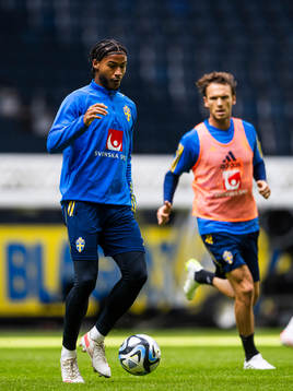 Jens Cajuste of the Swedish national football team