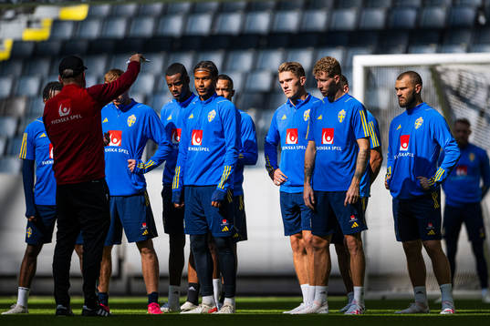 Alexander Isak, Jens Cajuste, Viktor Gyökeres, Samuel